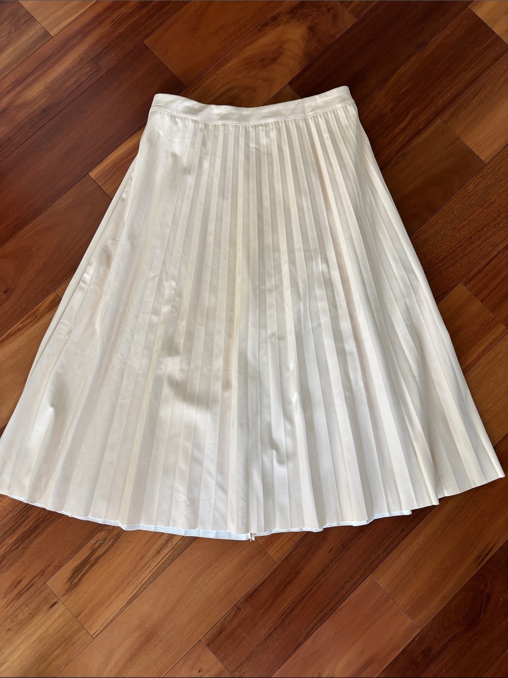 Faux leather skirt